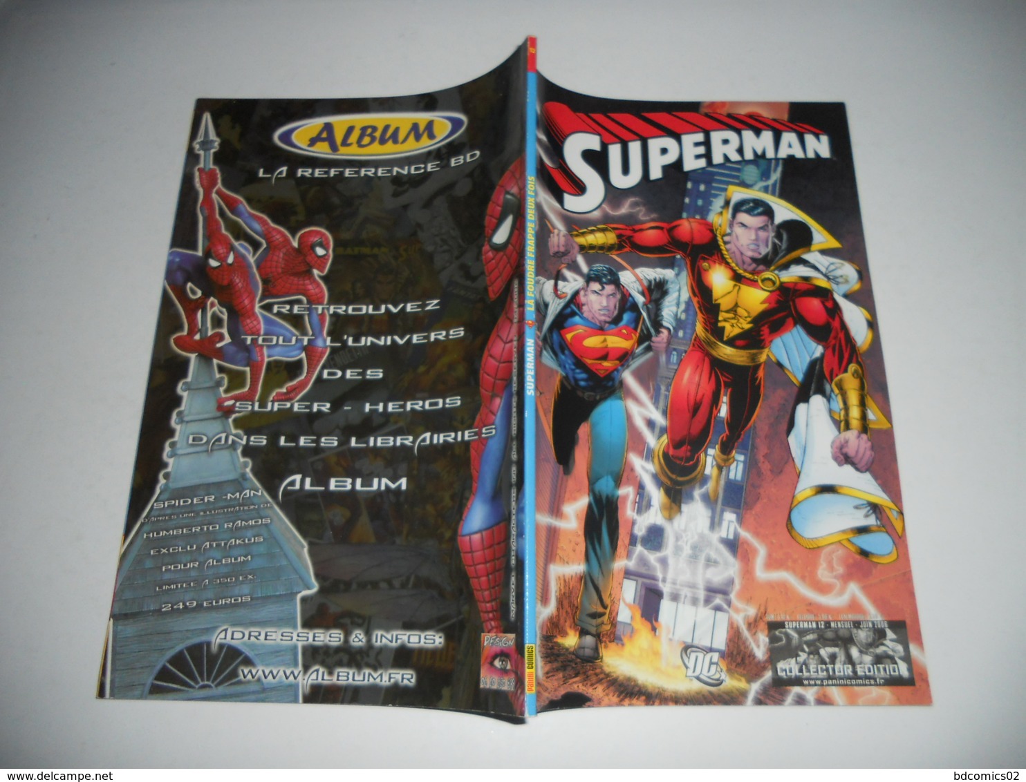 Superman 12 Collector Edition (Logo Illustré "Collector Edition" Sur La Couverture) - Superman N° 12 : TBE - Superman