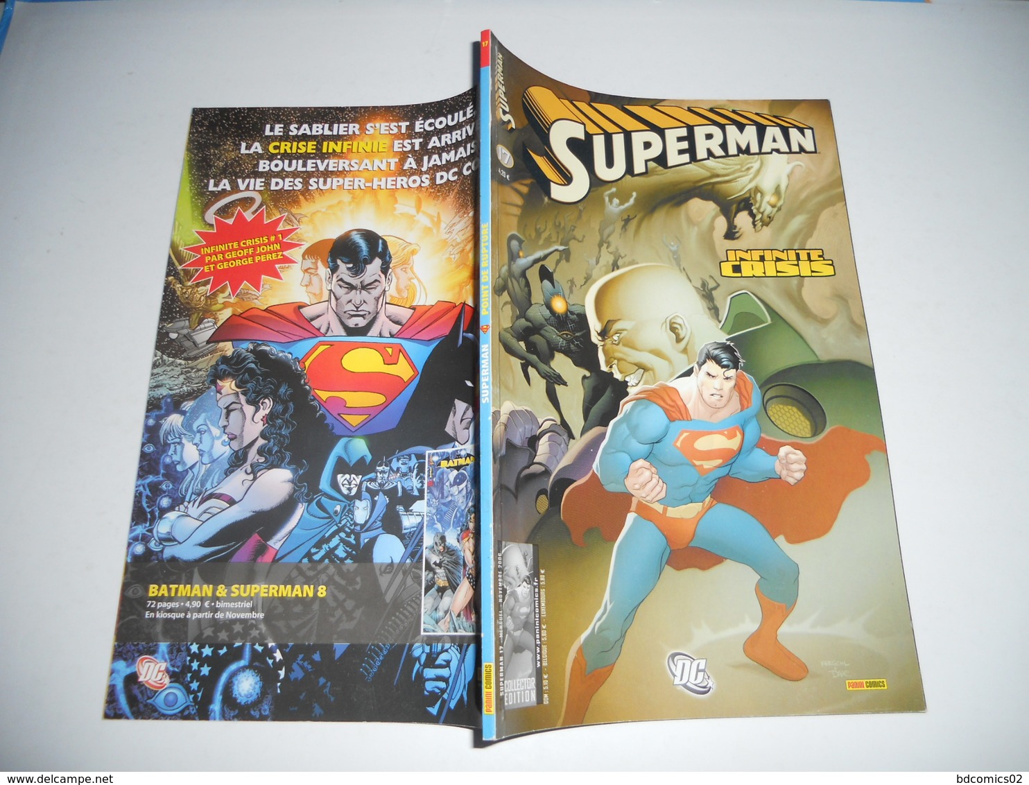 Superman N° 17 (Collector Édition) : Point De Rupture (Infinite Crisis) TBE - Superman