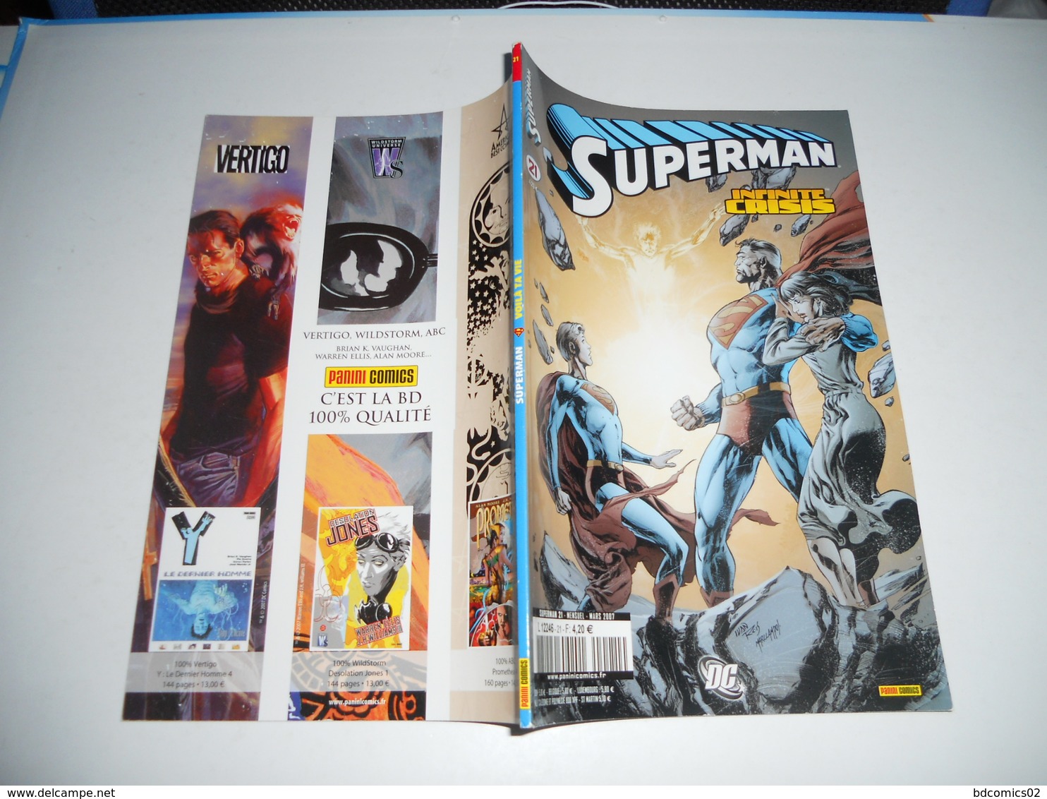 Superman Infinite Crisis N° 21 : Voila Ta Vie ) TBE - Superman