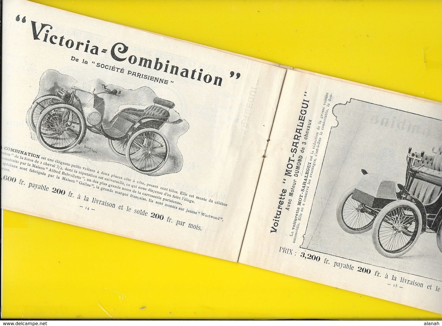 Catalogue 1899 Cycles & Automobiles Gladiator, Rochet...MALEVILLE Libourne 16 Pages + Couverture Format 22 X 14 Cm Env.. - Ciclismo