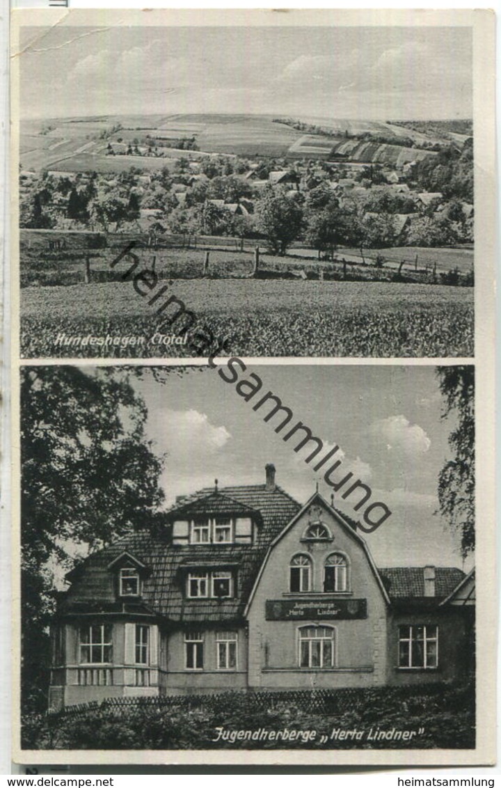 Leinefelde-Worbis - Hundeshagen - Verlag Winkler & Voigt Leipzig - Leinefelde