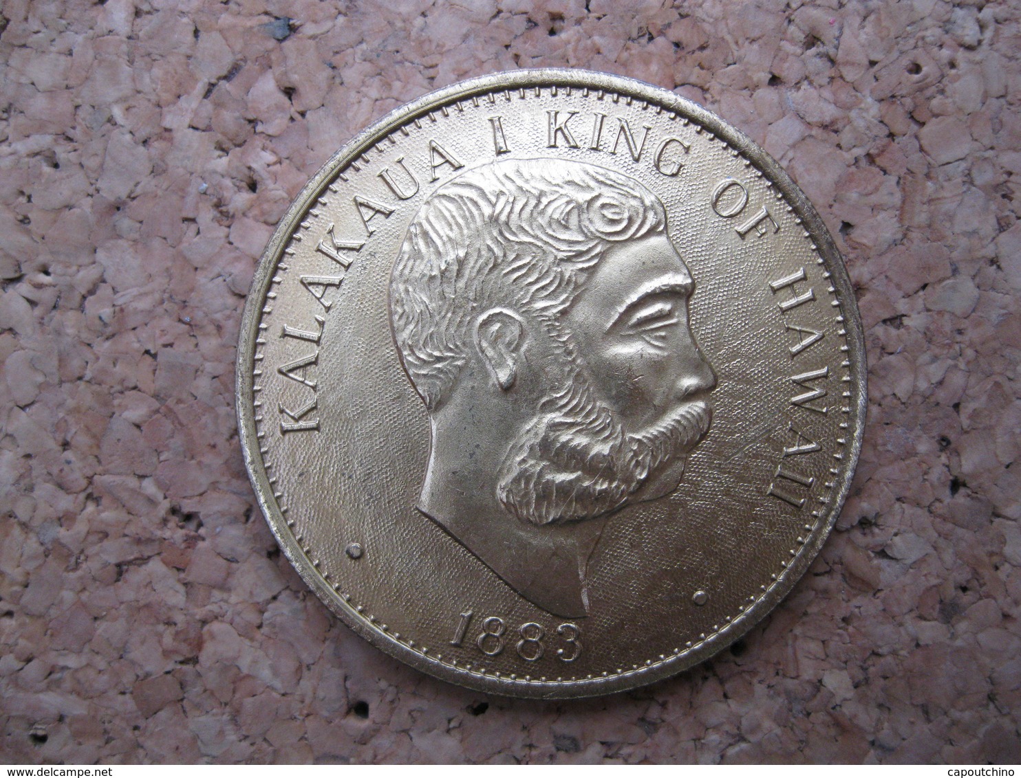 KALAKAUA I KING OF HAWAII 1 DOLLAR 1883 COPIE ???? - Autres & Non Classés