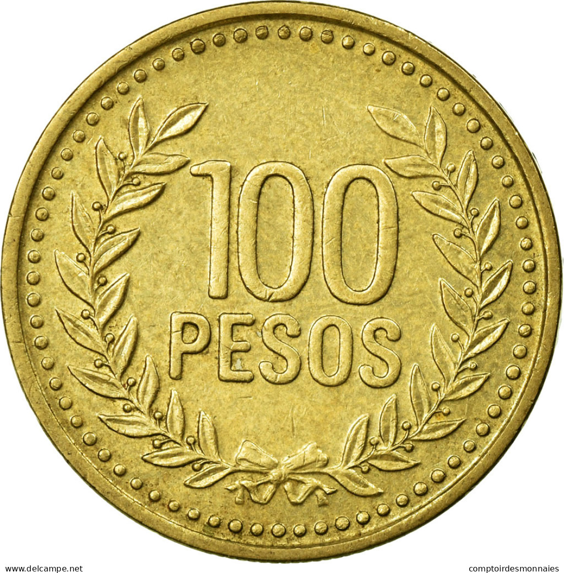 Monnaie, Colombie, 100 Pesos, 1994, TTB, Aluminum-Bronze, KM:285.1 - Colombia