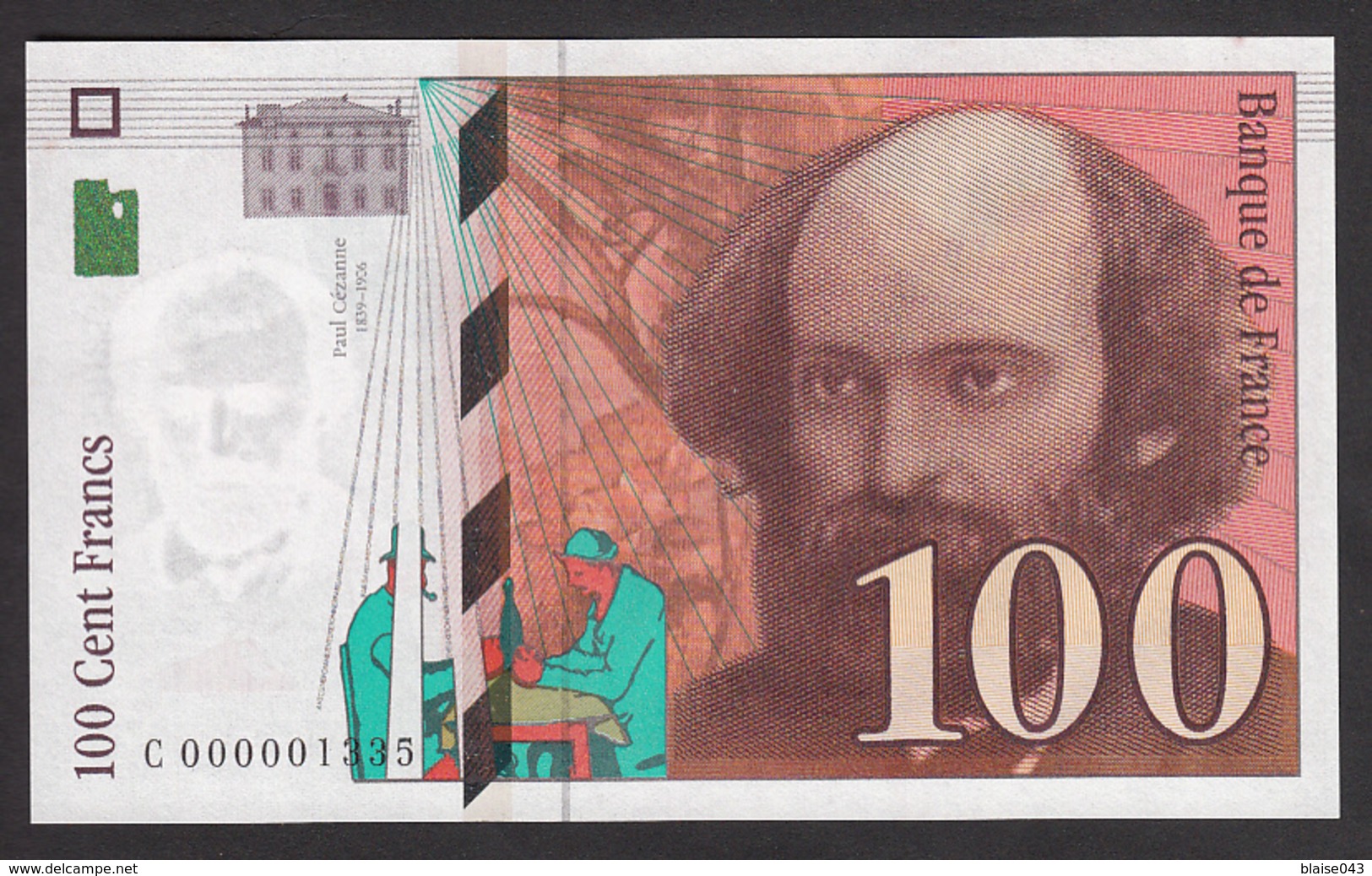 100 Francs Cézanne - Fay: 74/1 De 1997 En Neuf - Voir Descriptif - 100 F 1997-1998 ''Cézanne''