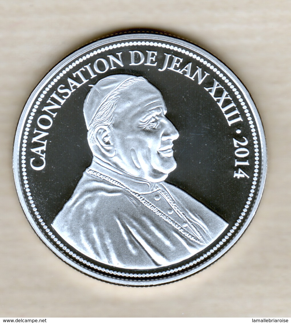 Medaille Canonisation De Jean XXIII - 2014 - Autres & Non Classés