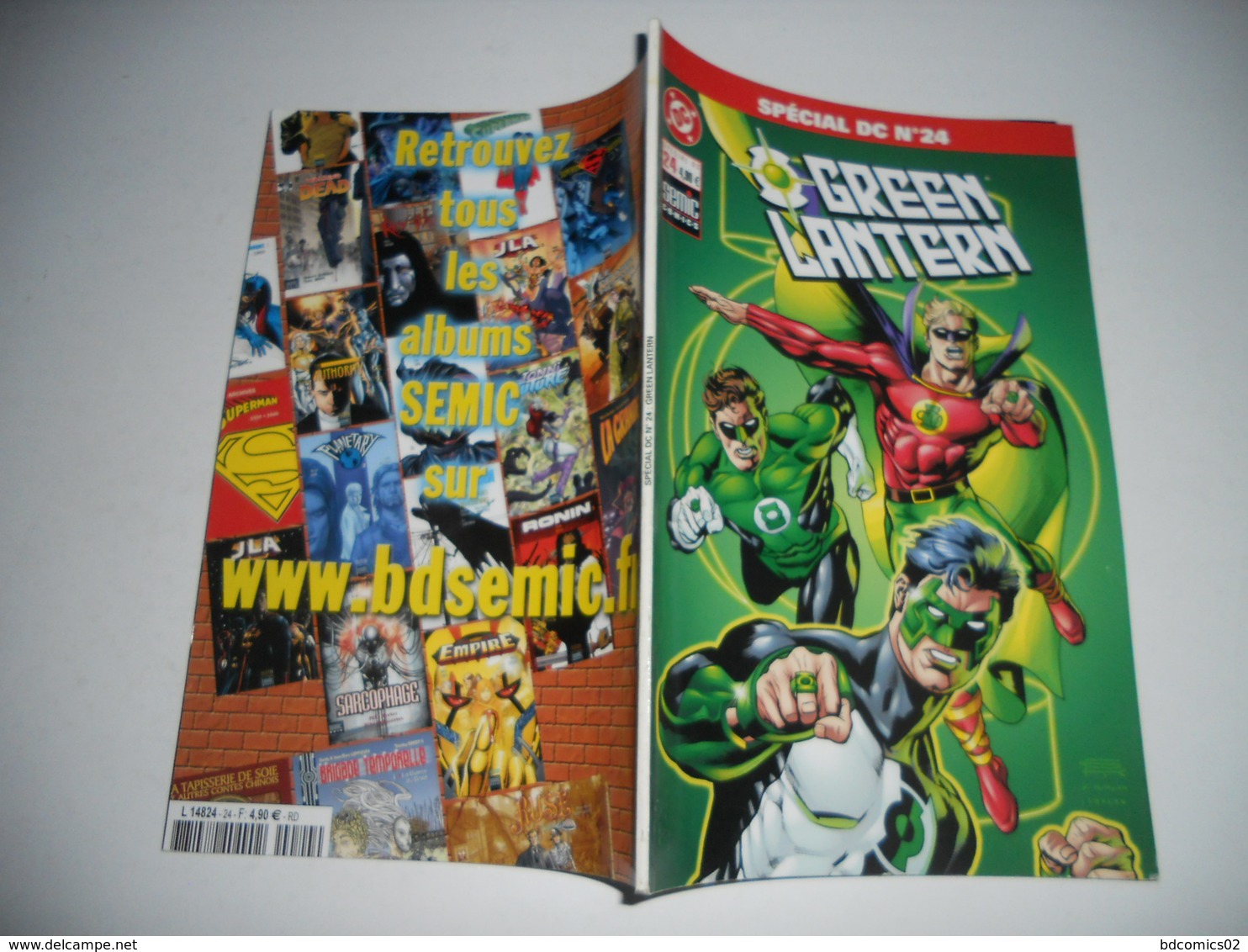 Spécial Dc:24:Green Lantern  SEMIC   TBE - Batman