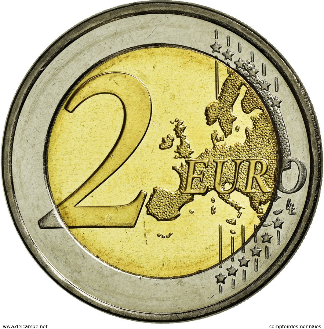 Slovénie, 2 Euro, European Monetary Union, 10th Anniversary, 2009, SUP - Slovénie