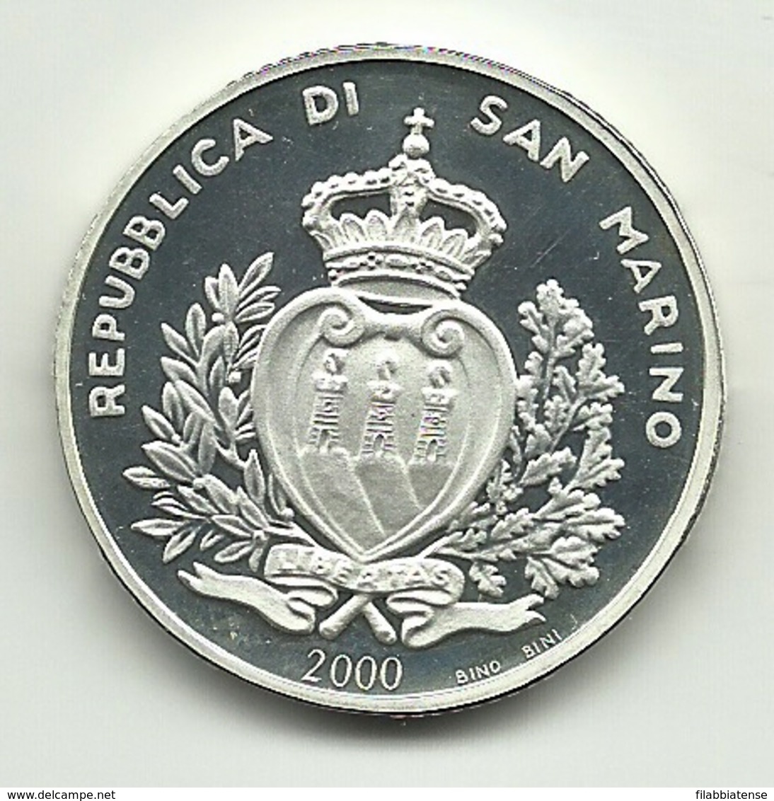 2000 - San Marino 10.000 Lire - Repubblica - Saint-Marin