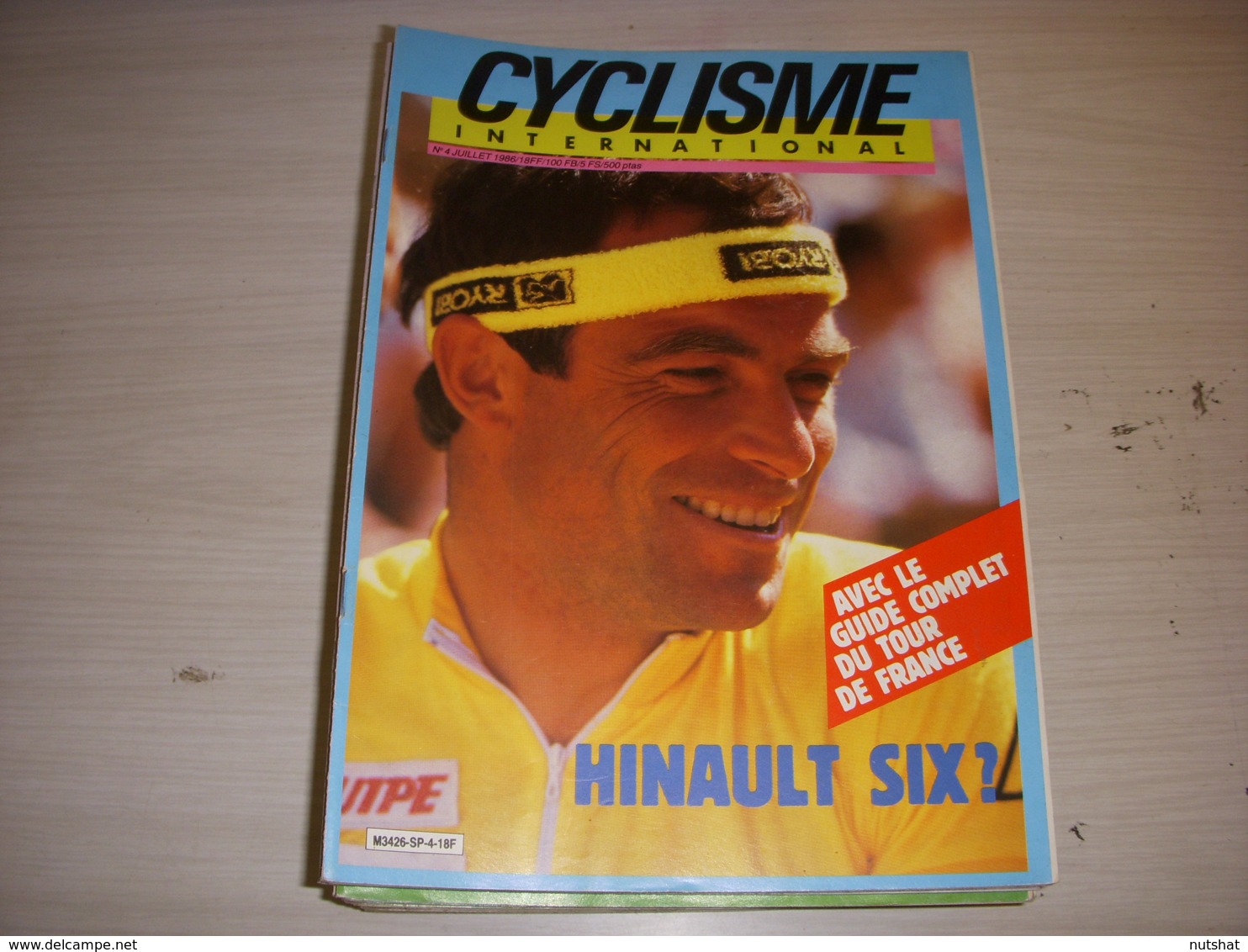 CYCLISME INTERNATIONAL 004 06.1986 SPECIAL GUIDE AVANT TOUR CARTE PARCOURS EQUIPES - Deportes