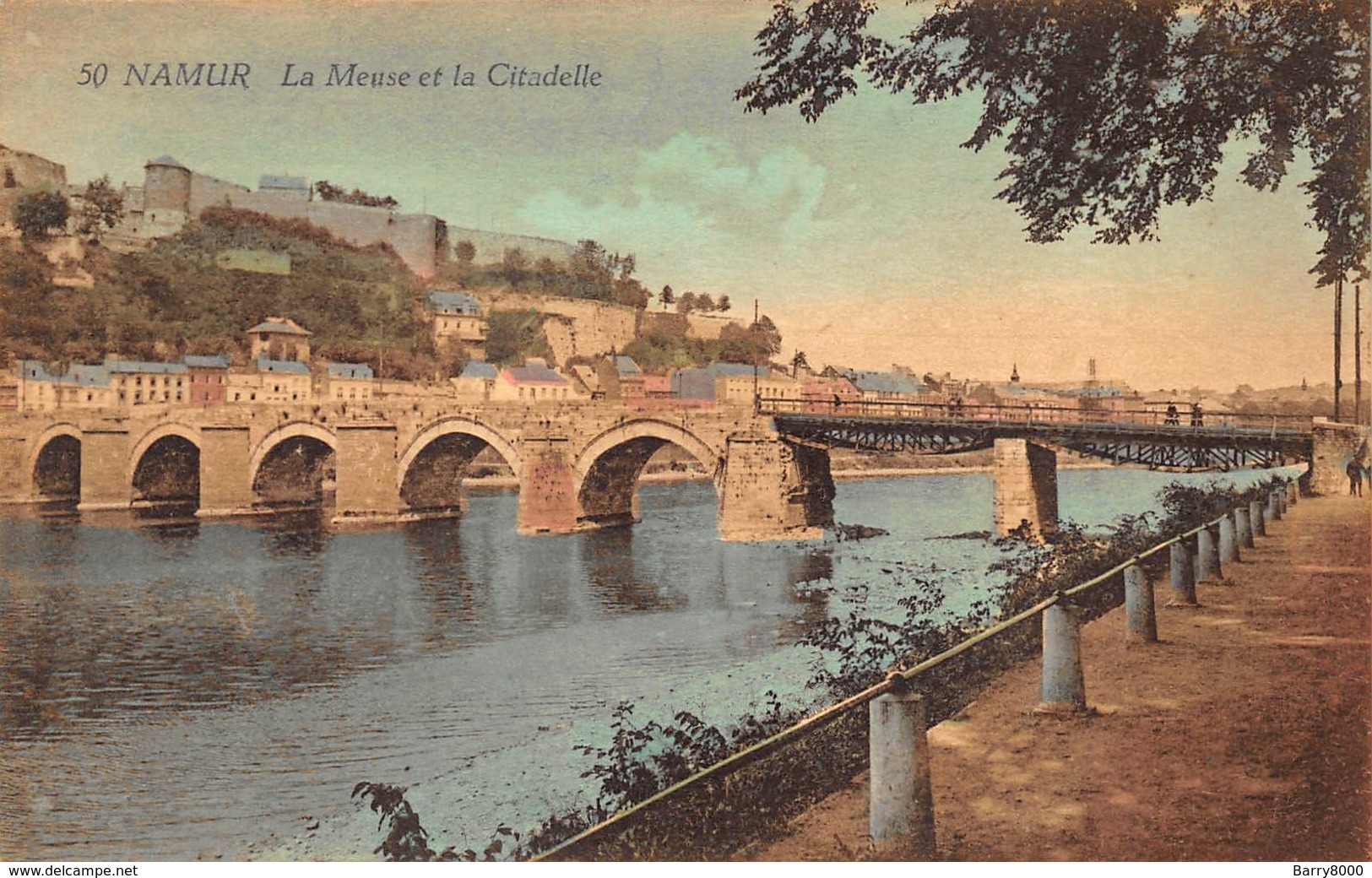 Namur Namen   La Meuse Et La Citadelle      X 5325 - Namen