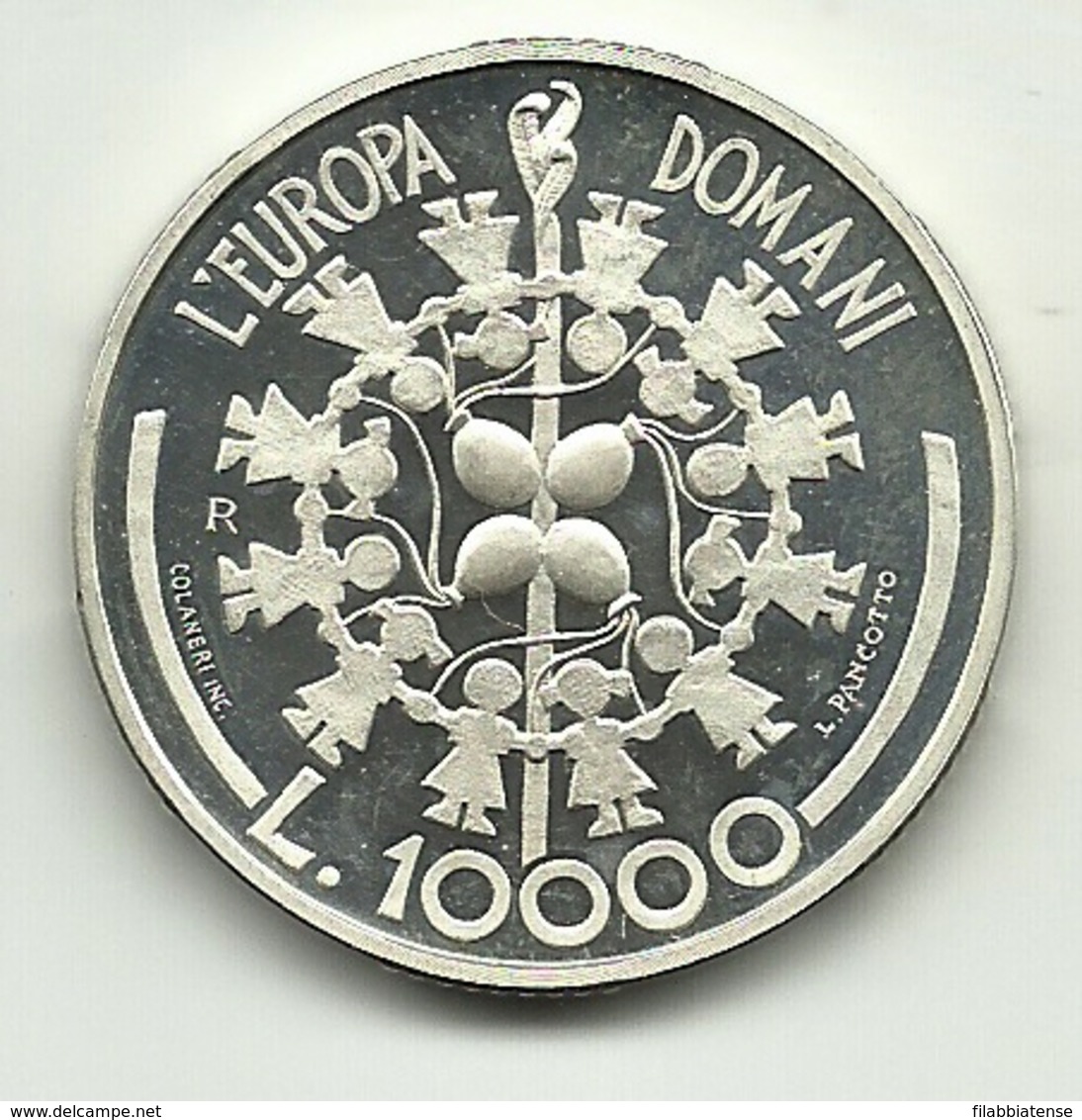 1999 - San Marino 10.000 Lire - Europa Domani - San Marino