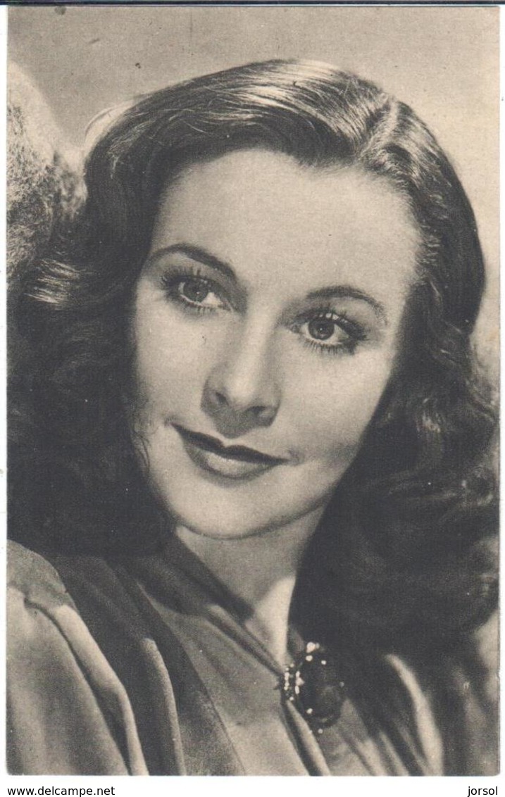 POSTAL   FOTOGRAFIA  DE LA ACTRIZ  VIVIEN LEIGH - Fotos