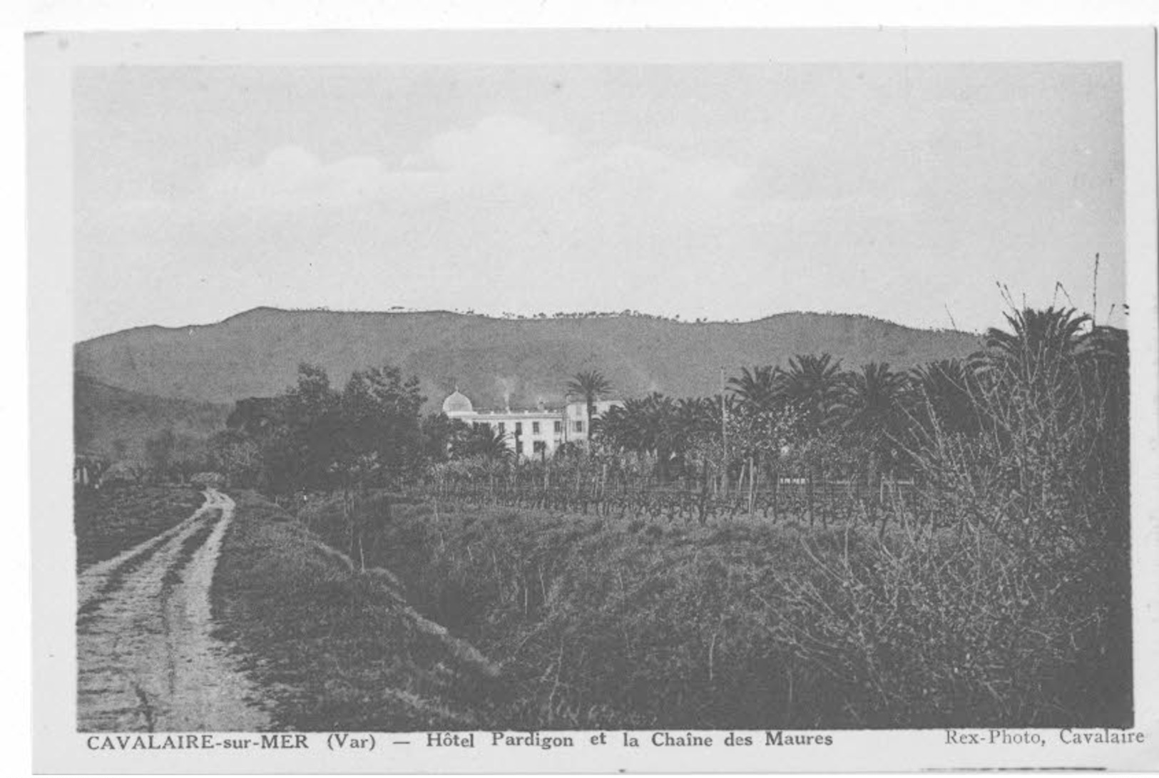 CAVALAIRE SUR MER   - Hotel PARDIGON    Et La Chaine Des Maures - Cavalaire-sur-Mer