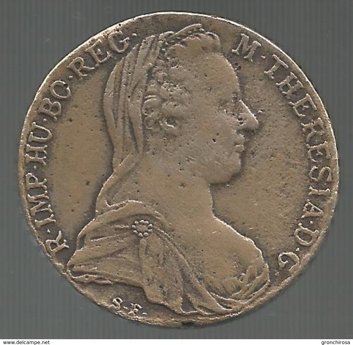 Austria, 1780, Tallero Di Maria Teresa, Grammi 24,24, Diametro Mm. 40, Taglio Logoro E/o Tosato. - Oostenrijk