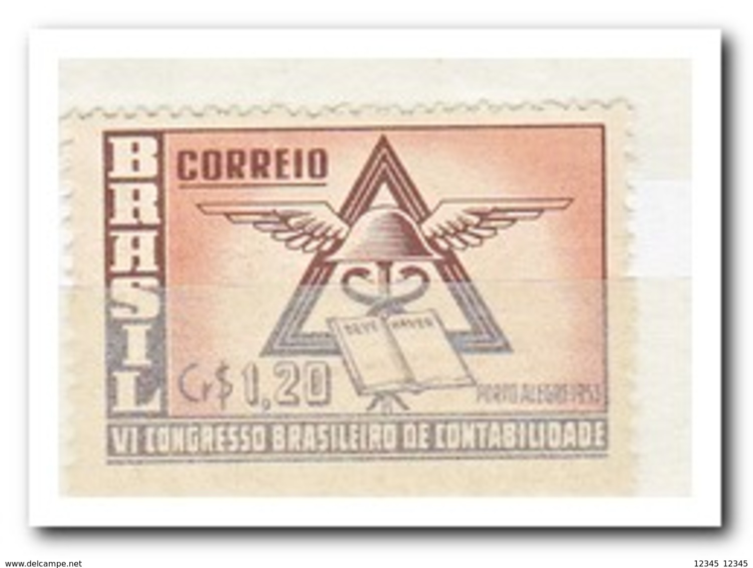 Brazilië 1953, Postfris MNH, Symbol For Accounting - Ongebruikt