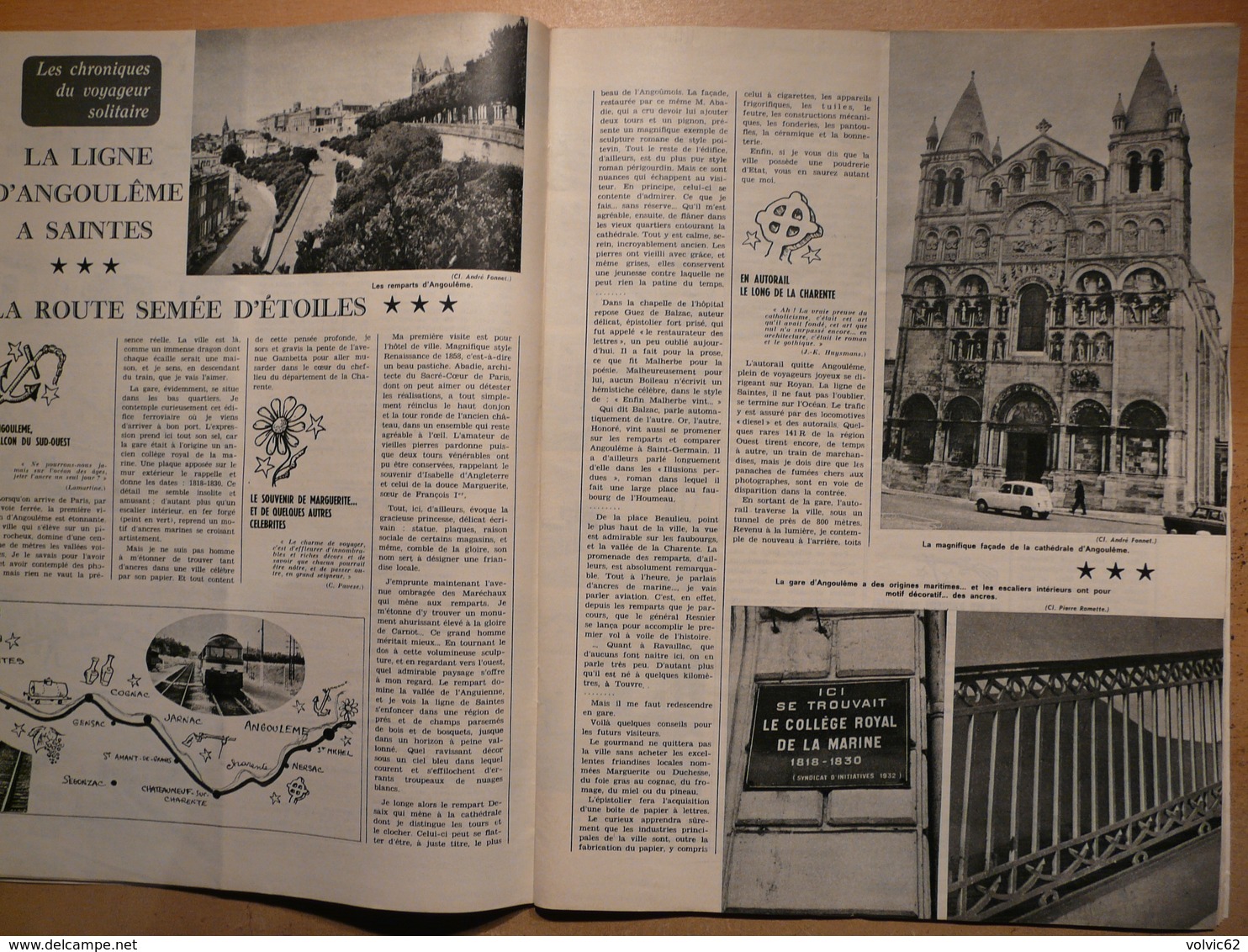 Vie du Rail 1123 1967 St Amour St Jean de losne beillant cognac angouleme saintes chaniers jarnac rochefort herimoncourt