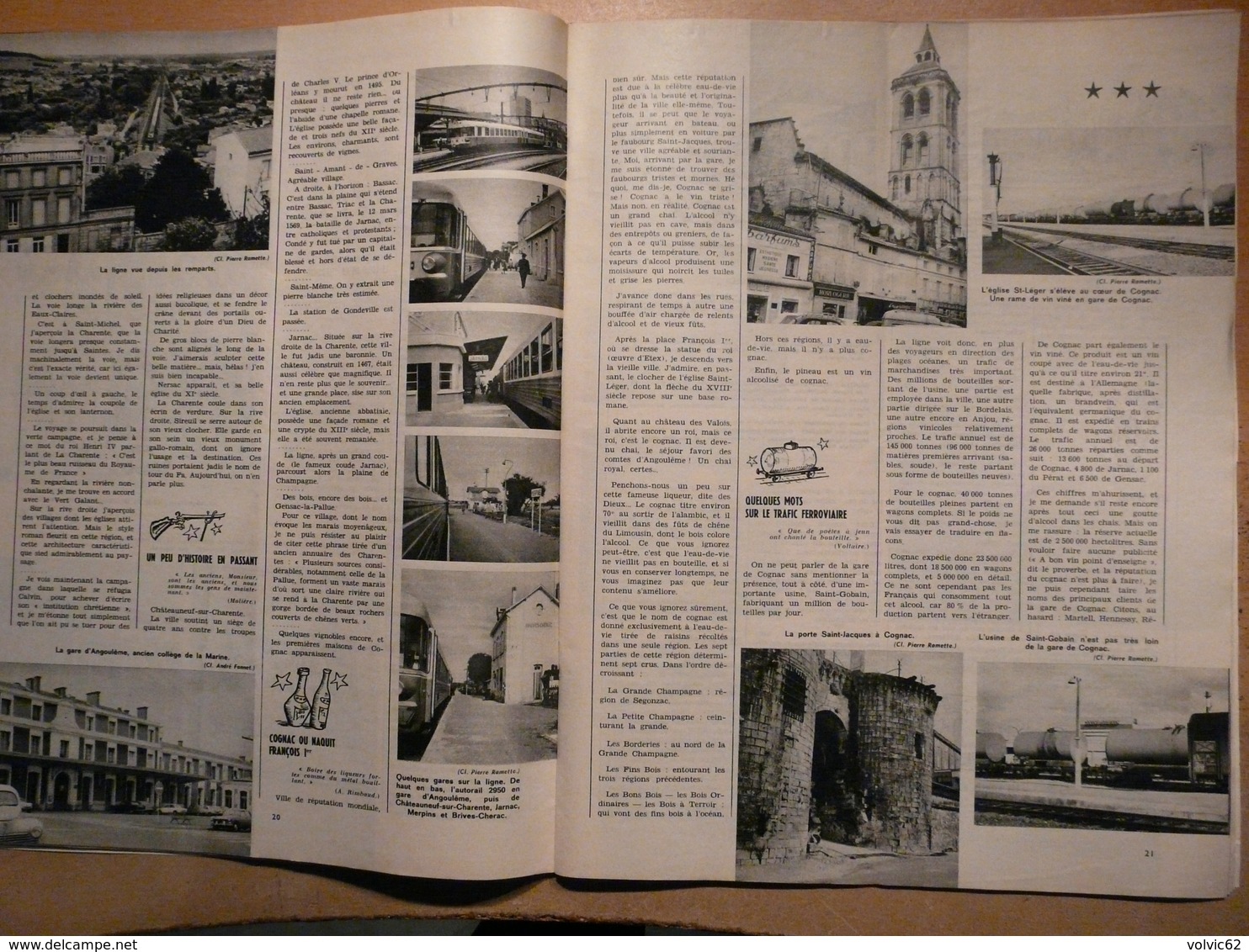 Vie du Rail 1123 1967 St Amour St Jean de losne beillant cognac angouleme saintes chaniers jarnac rochefort herimoncourt