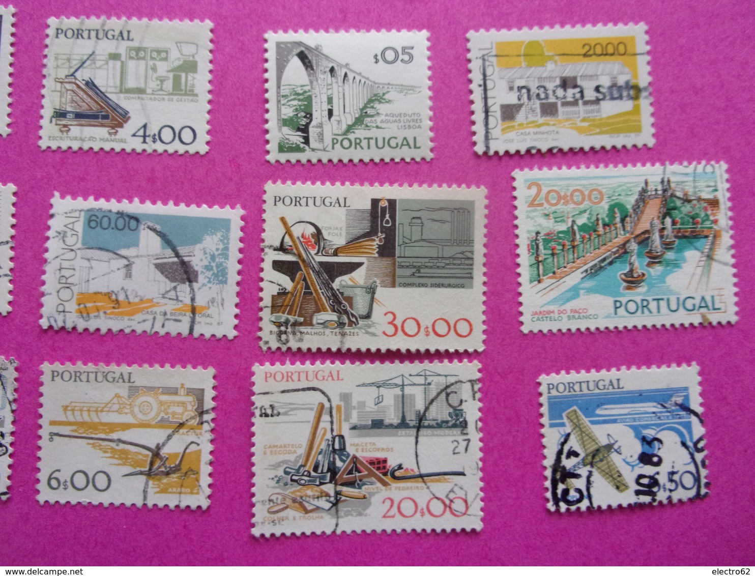 Portugal Lot De Timbres - Other & Unclassified