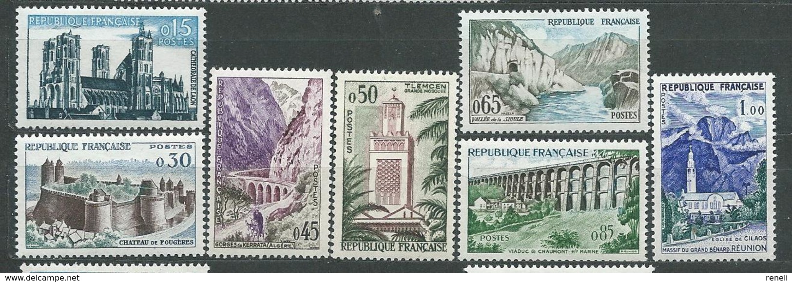 FRANCE  N°  1235/41  **  TB  1 - Neufs