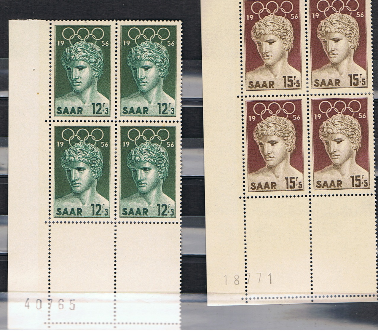 SAAR   371/72   XX  MNH - Collections, Lots & Séries