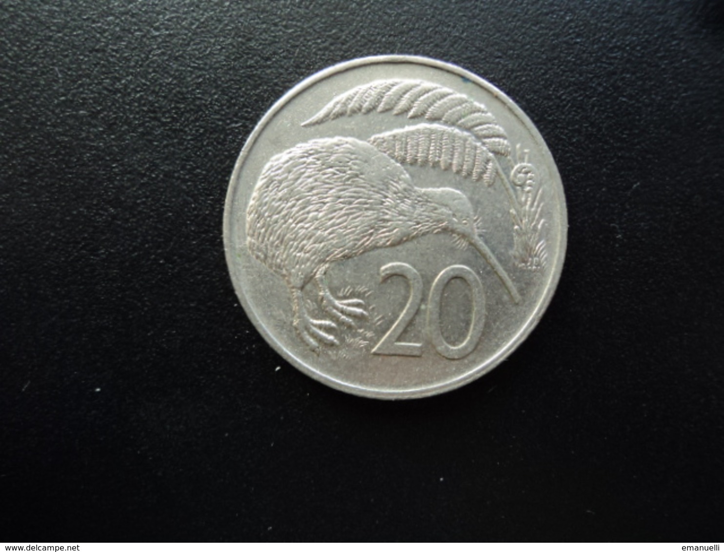 NOUVELLE ZÉLANDE : 20 CENTS   1979    KM 36.1    SUP - New Zealand