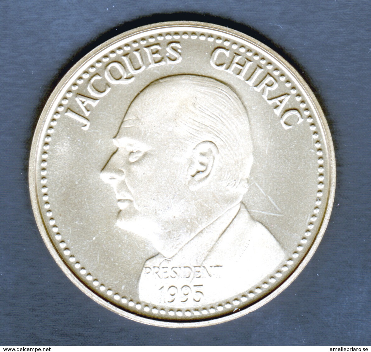 France, Médaille, Jacques Chirac, Elections Présidentielles, 1995, FDC - Autres & Non Classés