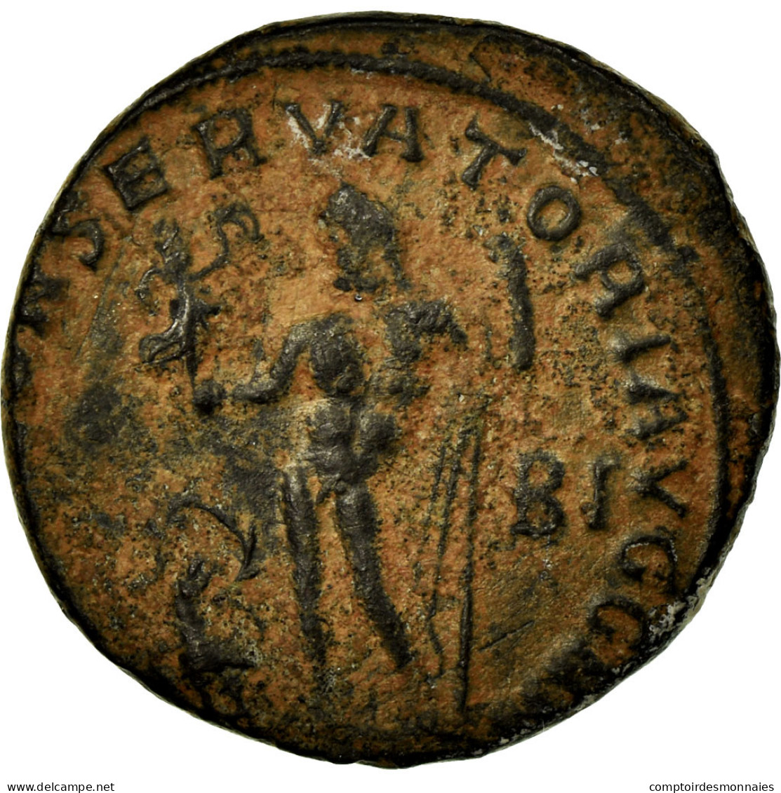 Monnaie, Licinius I, Follis, 315-316, Antioche, TTB, Cuivre, RIC:17 - L'Empire Chrétien (307 à 363)