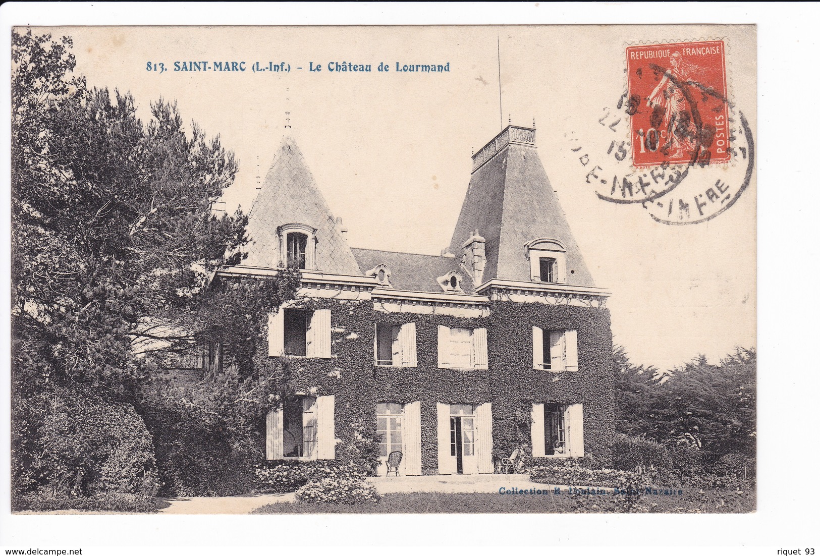 813 - SAINT-MARC - Le Château De Lourmand - Other & Unclassified