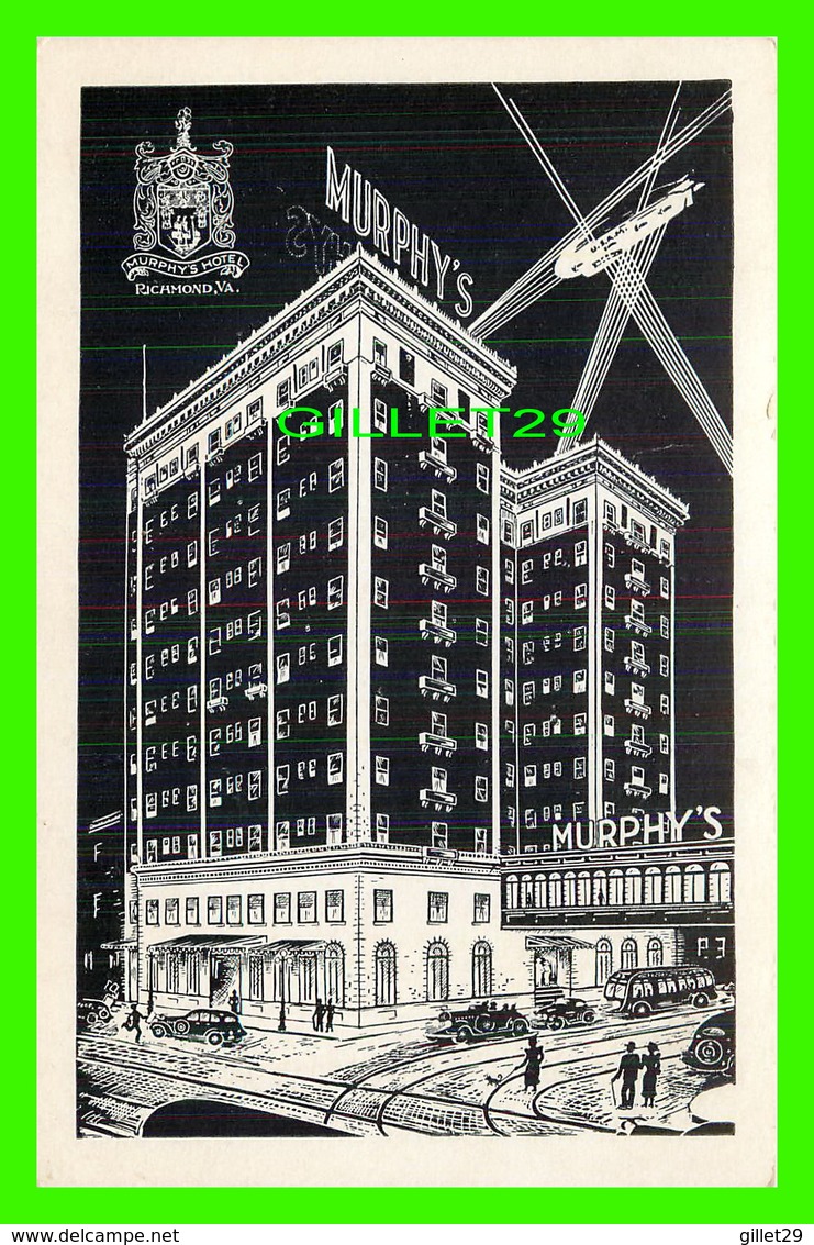 RICHMOND, VA - MURPHY'S HOTEL - THE HOTEL SURROUNDED BY RICHMOND - - Richmond