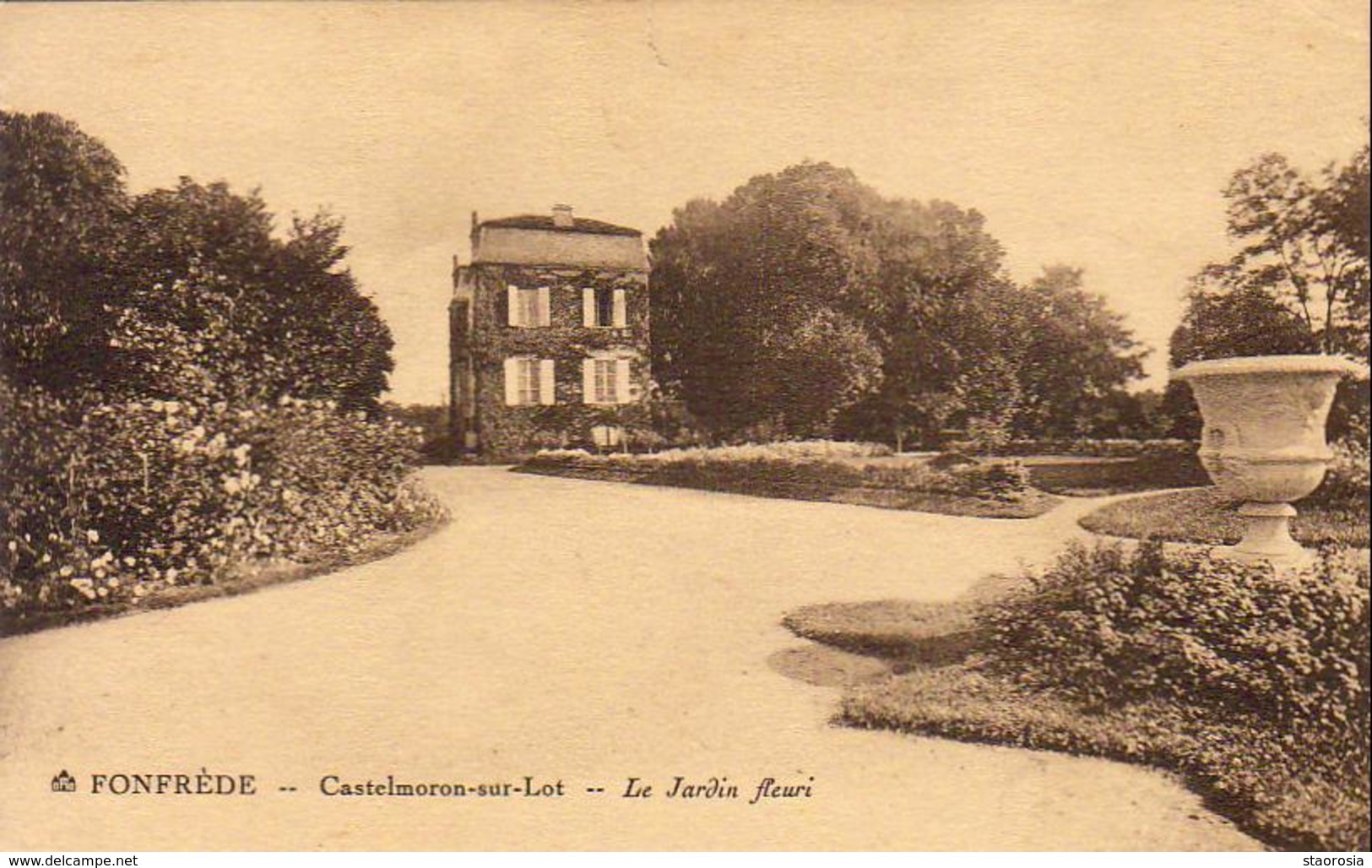 D47  CASTELMORON SUR LOT  FONFRÈDE  Le Jardin Fleuri      ....... - Castelmoron