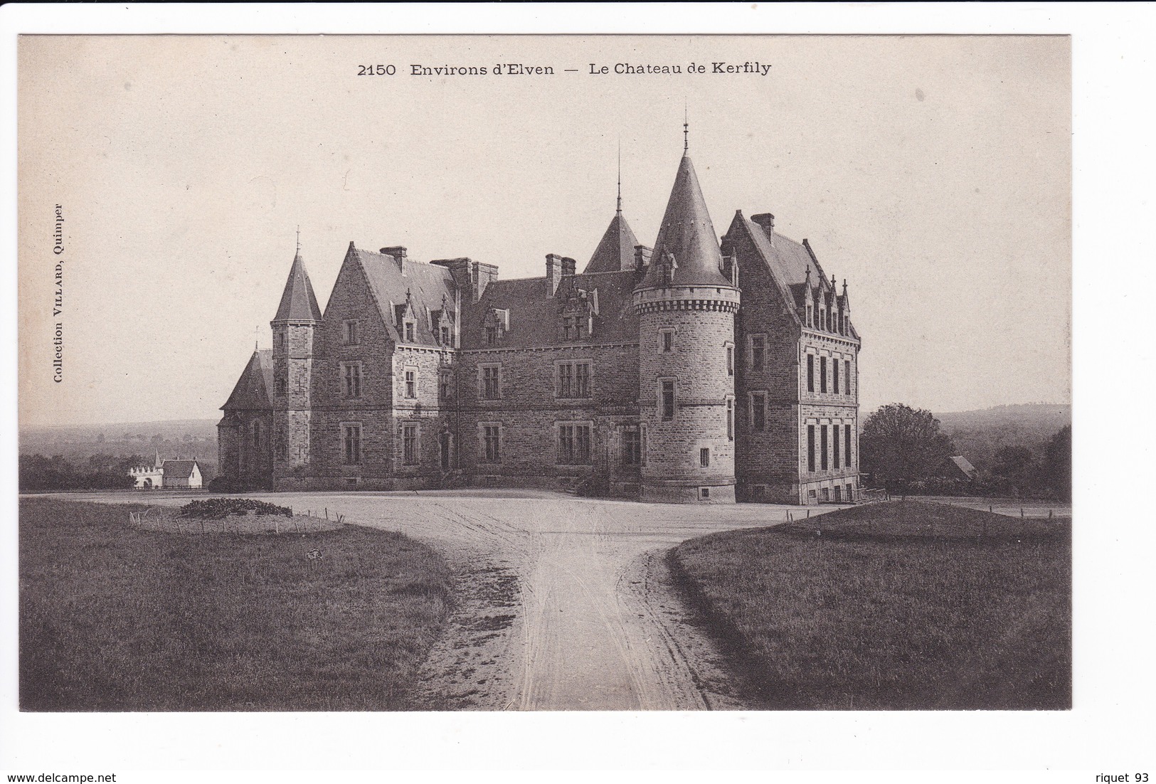 2150 - Environs D'Elven - Le Château De Kerfily - Elven