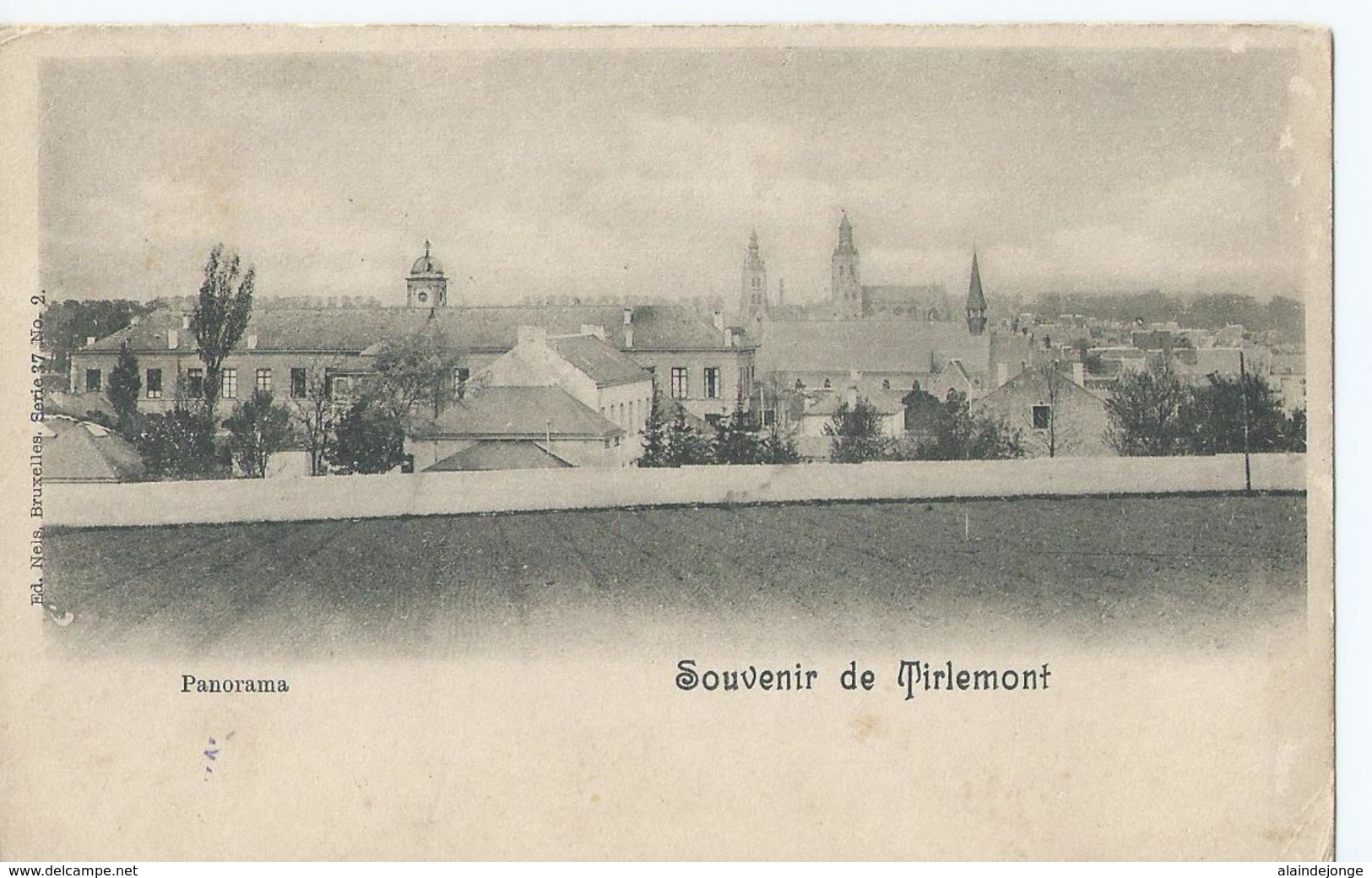 Tienen - Tirlemont - Panorama - Souvenir De Tirlemont - Ed. Nels Serie 37 No 2 - Tienen