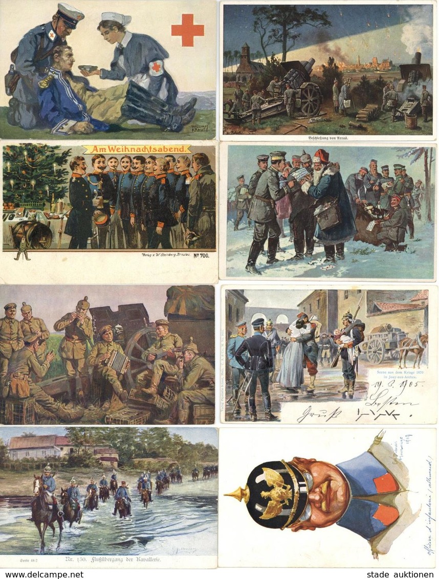 WK I Und Früher Partie Mit über 140 Meist Künstler-Karten Schönes Lot I-II - War 1914-18