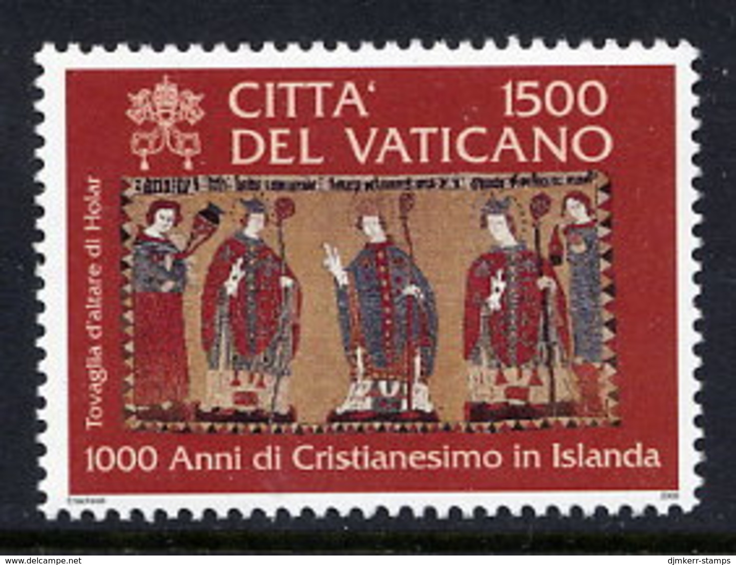 VATICAN 2000 Millenary Of Christianity In Iceland MNH / ** - Neufs