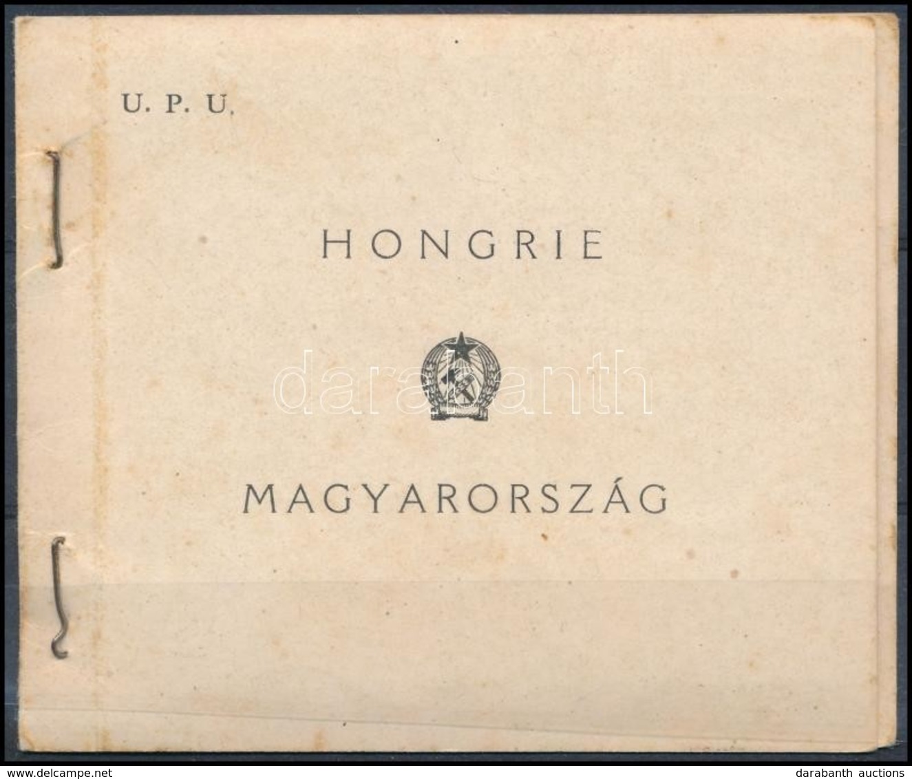 ** 1949 UPU Bélyegfüzet (35.000) - Sonstige & Ohne Zuordnung