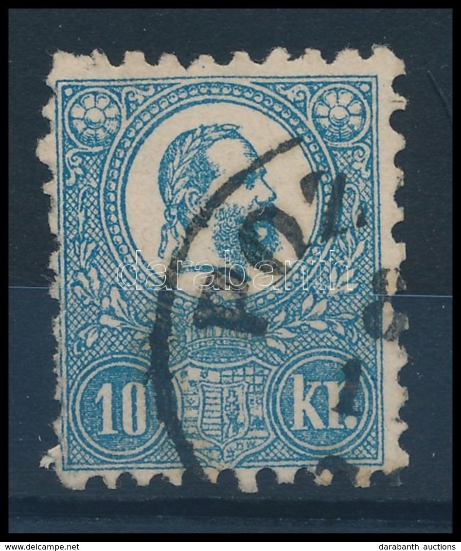 O 1871 Kőnyomat 10kr 'POZ(SONY)' (26.500) - Andere & Zonder Classificatie