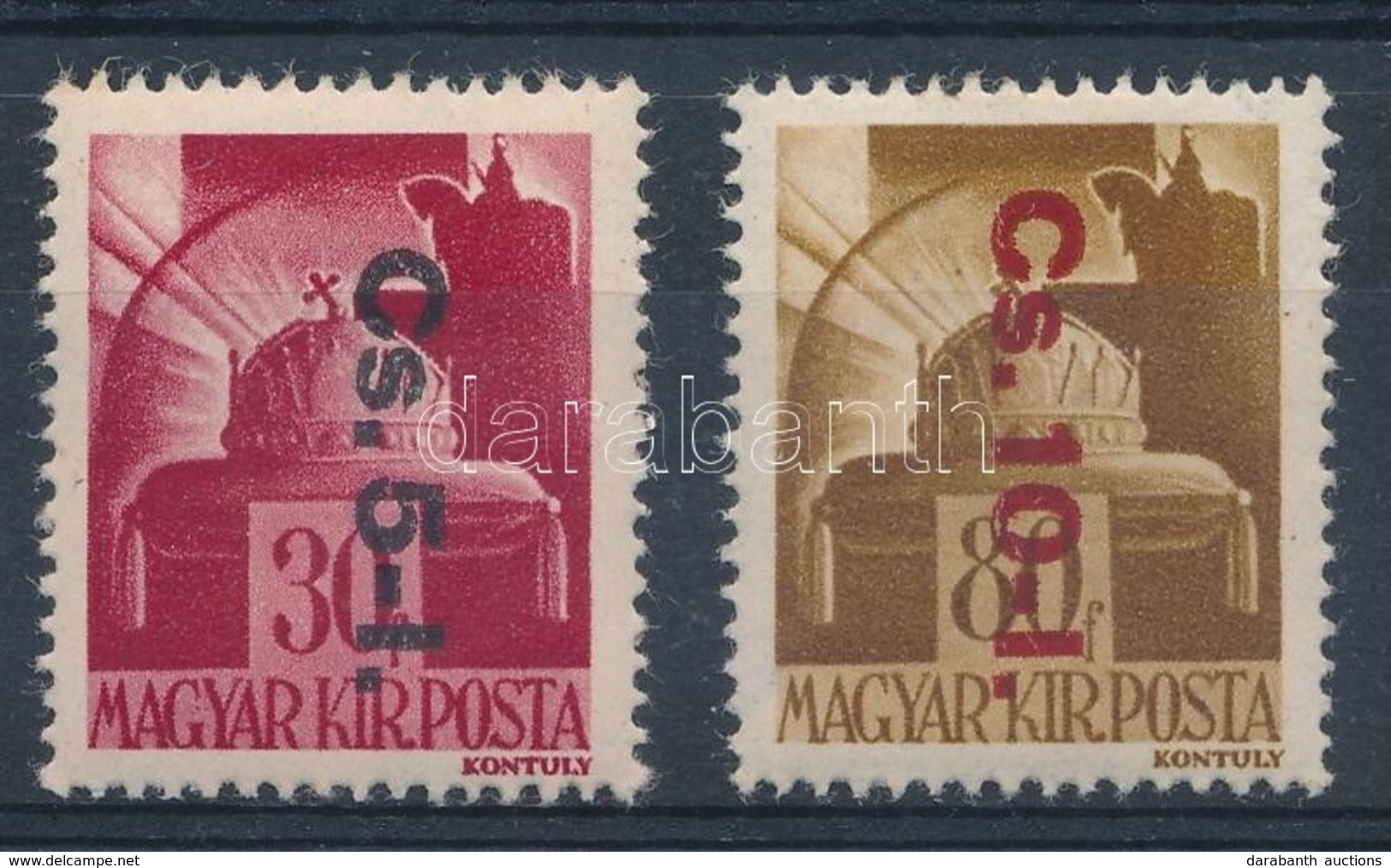 * 1946 Betűs Visszavont Csomagbélyegek - Other & Unclassified