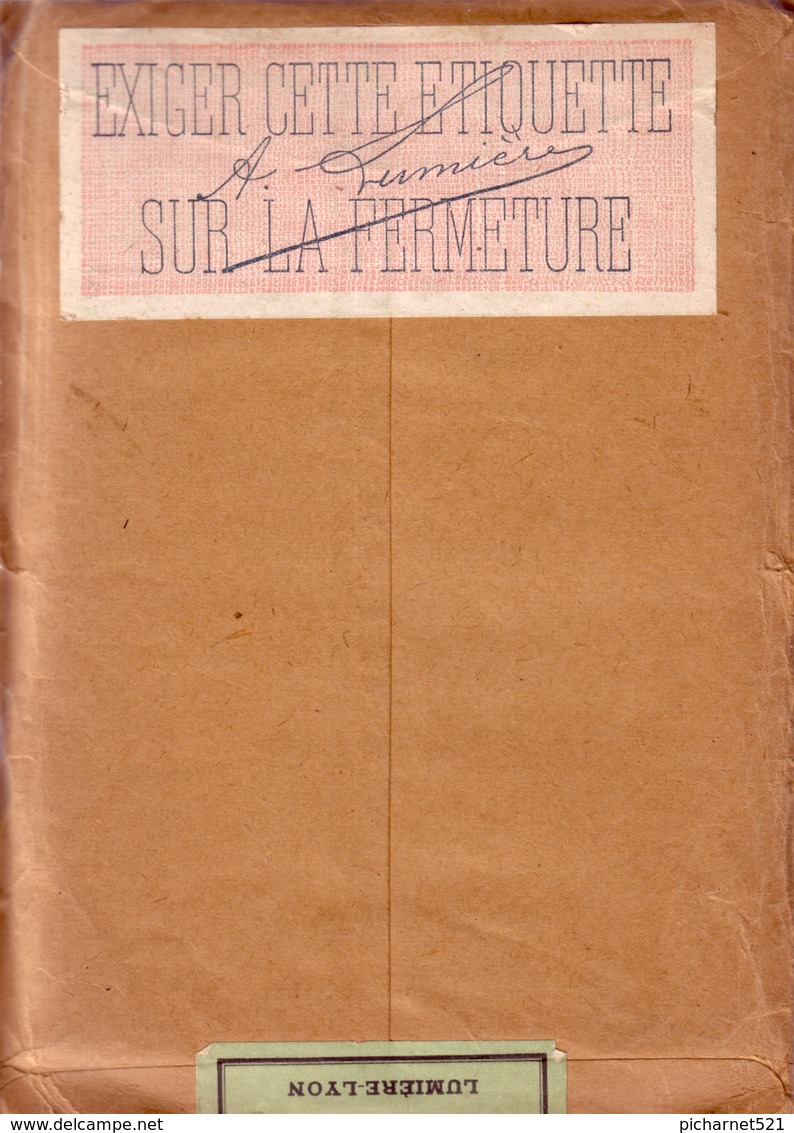 Enveloppe Scellée, Intacte, D'origine, Contenant 12 Feuilles De Papier "Lumière-Jougla" Au Citrate D'argent. T Bon état. - Matériel & Accessoires