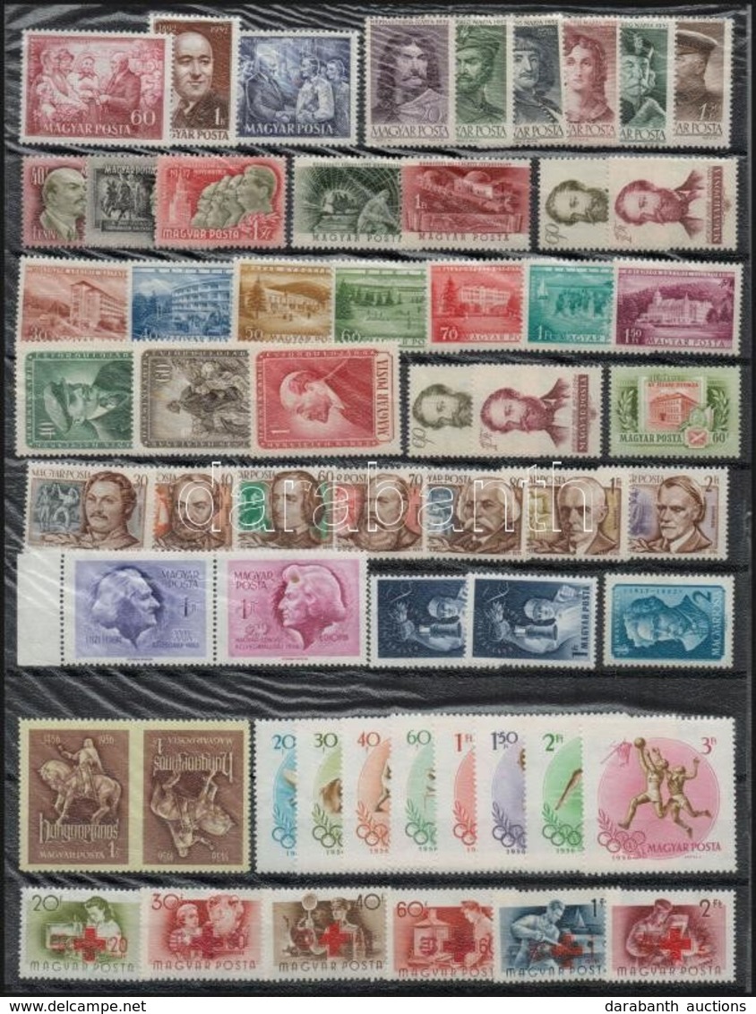 ** Magyar Sorok 1952-1961 2 Db Berakólapon (ca. 42.000) - Andere & Zonder Classificatie