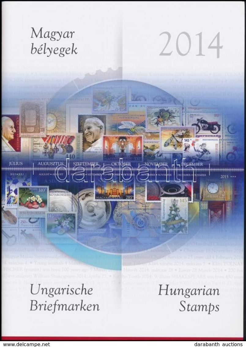 ** 2014 Magyar Bélyegek éves Szett / Year Set - Other & Unclassified