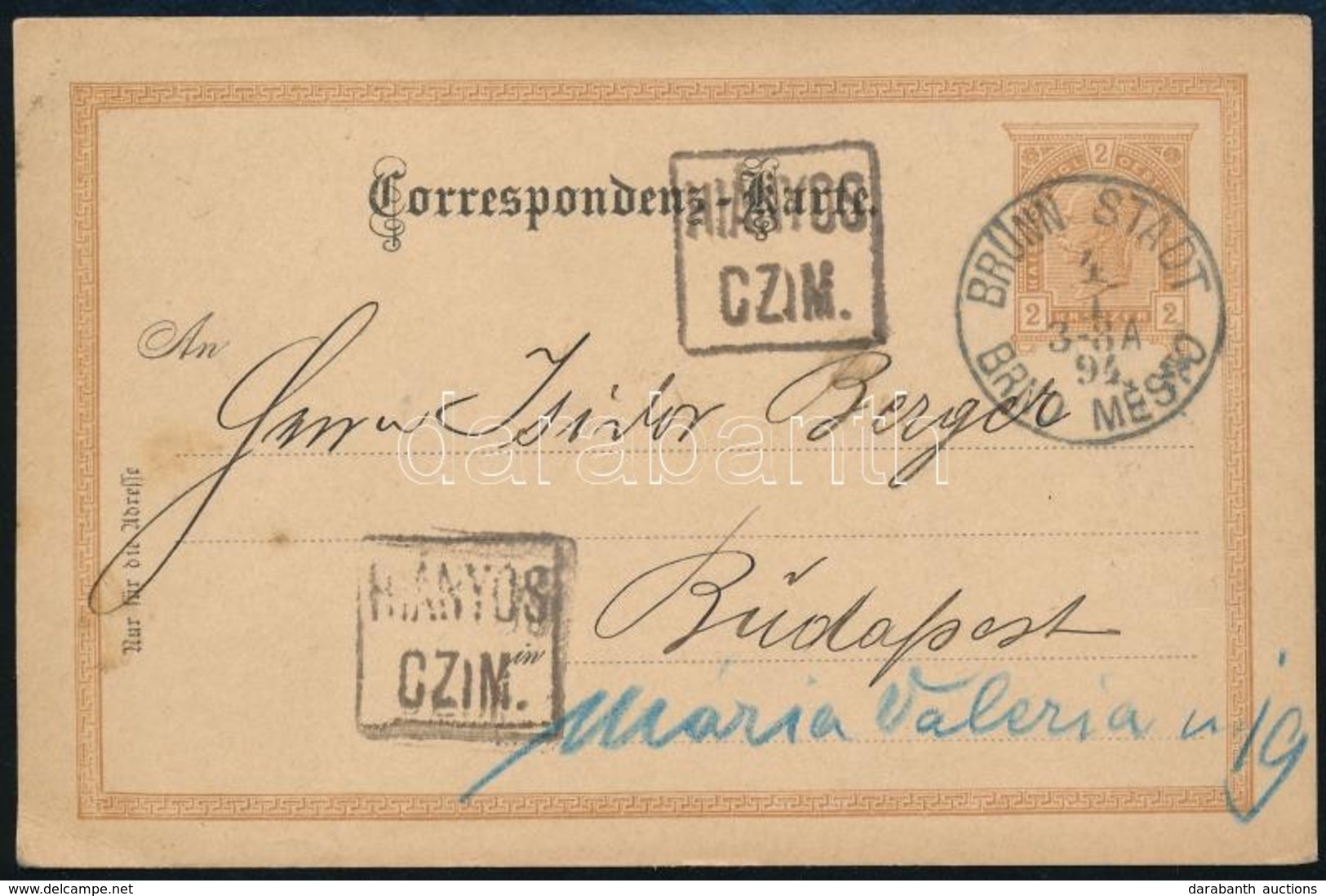 Ausztria 1894 - Other & Unclassified