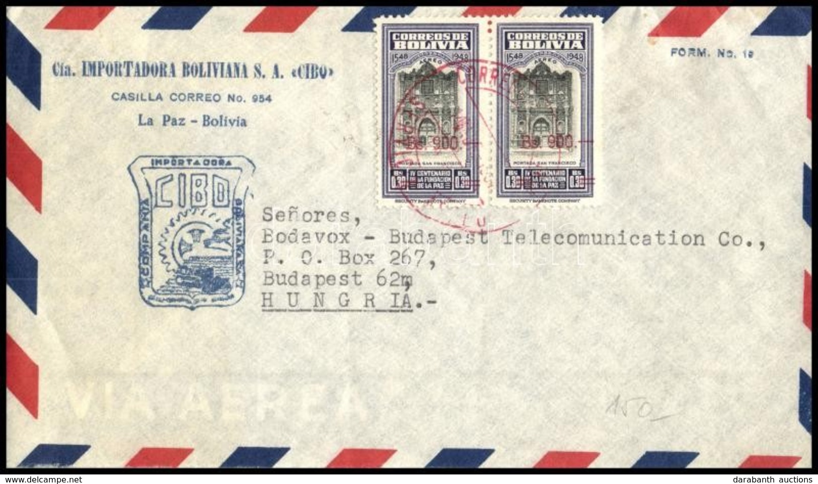 Bolívia 1957 - Other & Unclassified