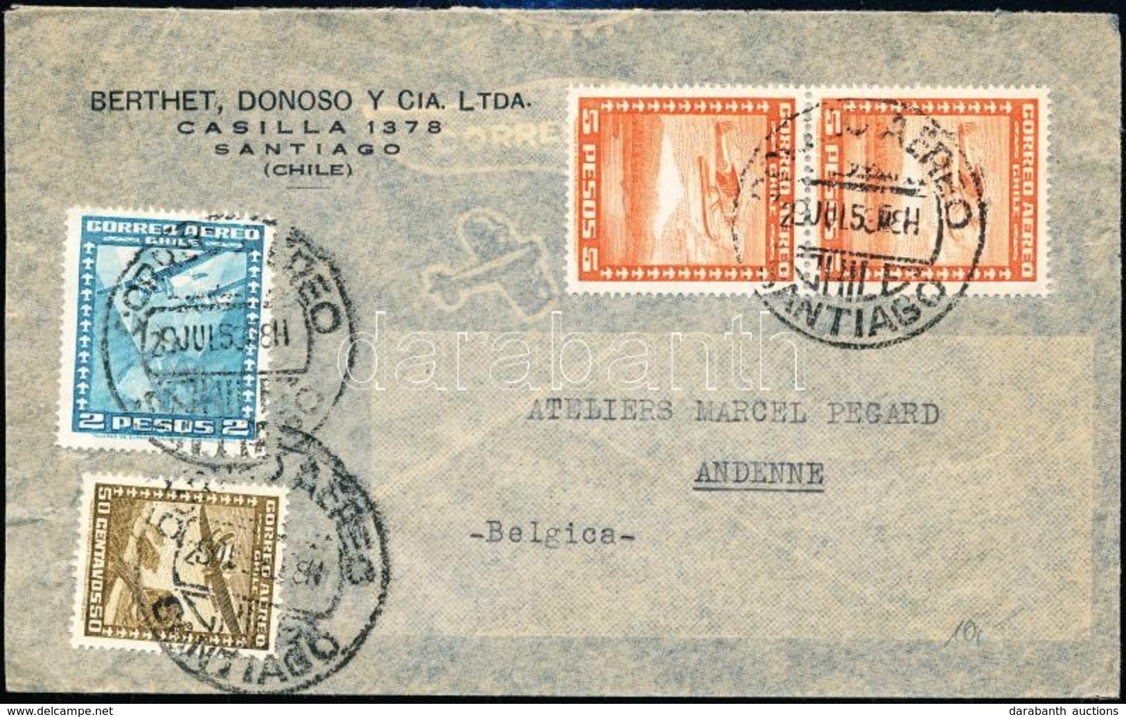 Chile 1953 - Other & Unclassified