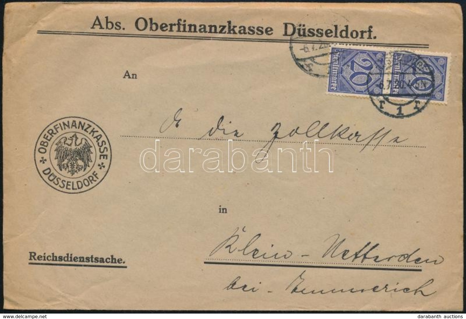 Deutsches Reich 1920 - Other & Unclassified