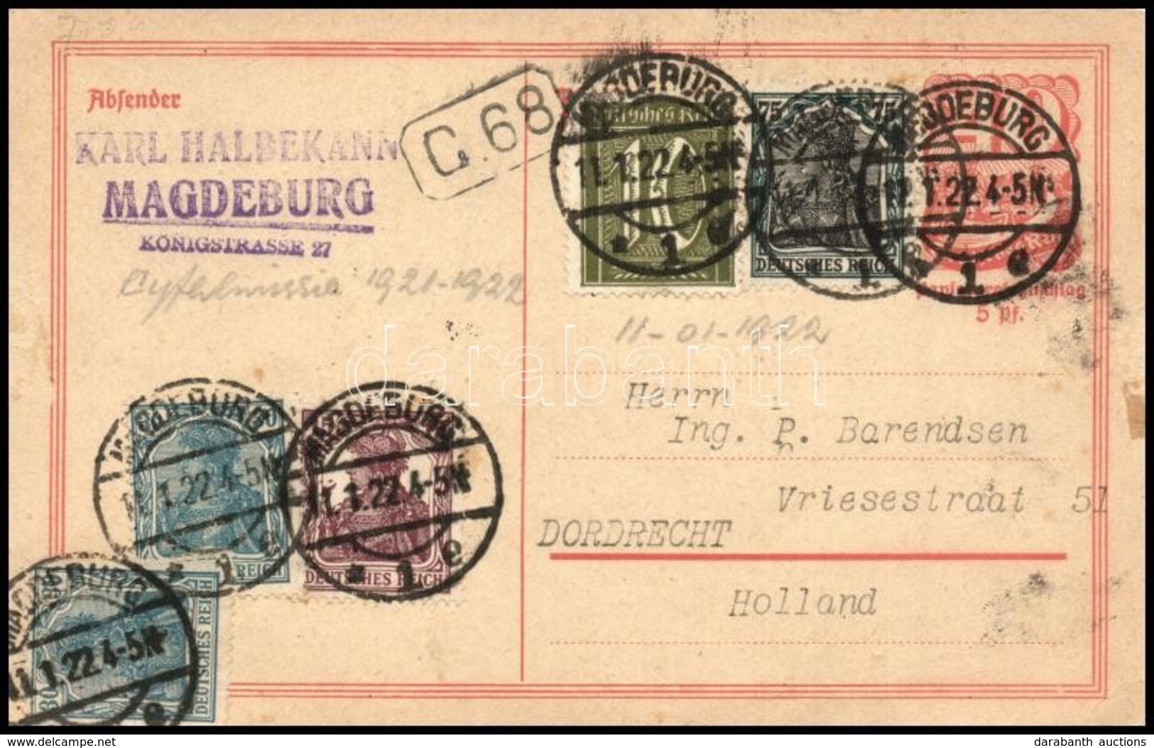 Deutsches Reich 1922 - Other & Unclassified