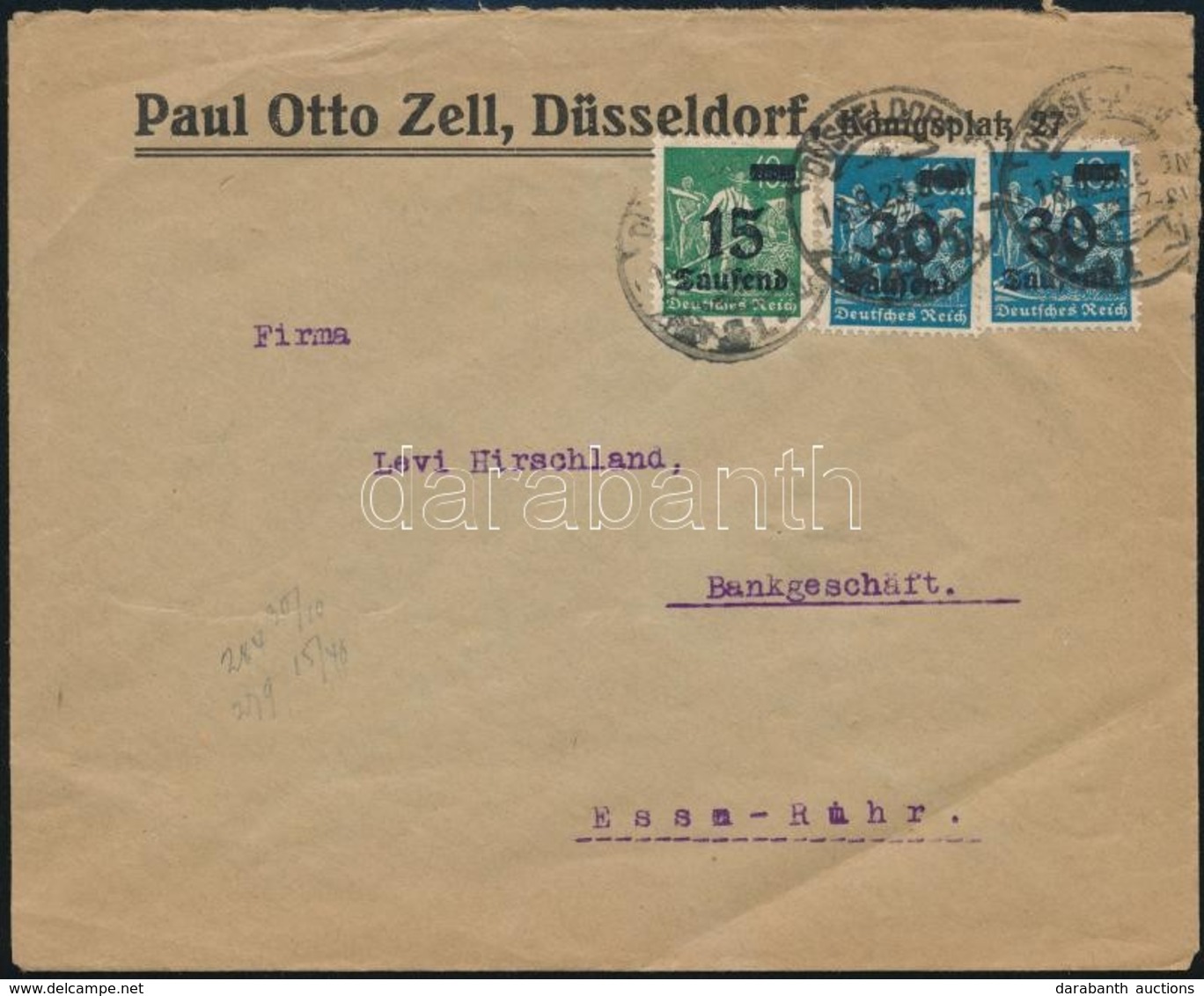 Deutsches Reich 1923 - Other & Unclassified