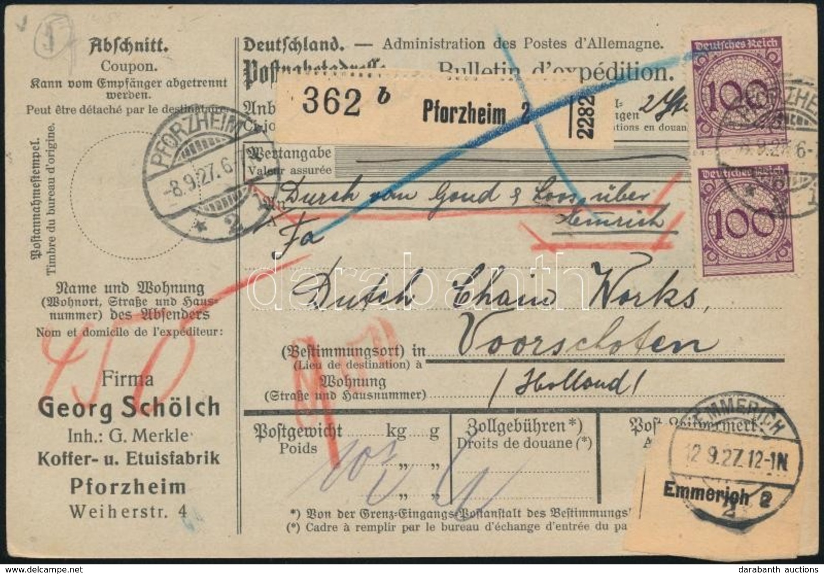 Deutsches Reich 1927 - Other & Unclassified