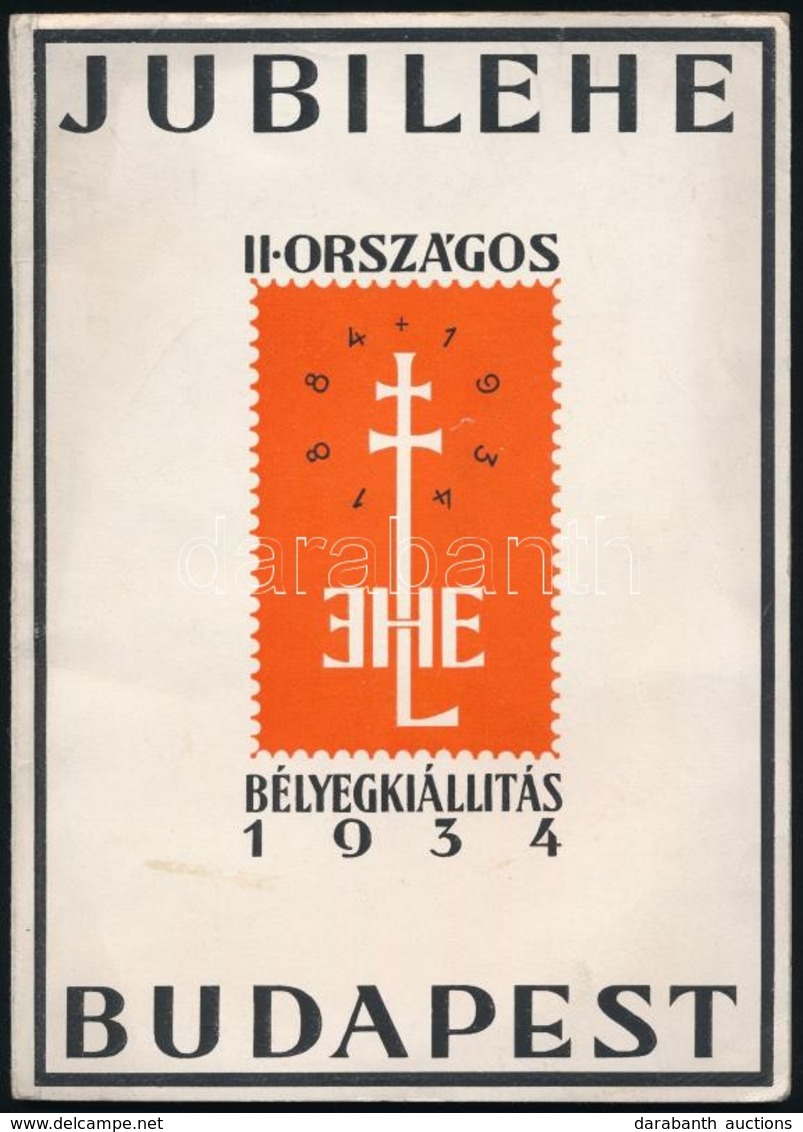 1934 Jubilehe Bélyegkiállítás Tájékoztató Füzete / Stamp Exposition Information Booklet - Other & Unclassified