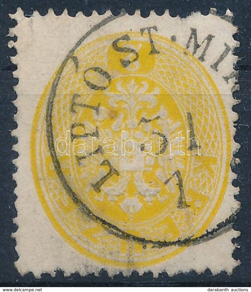 O 1863 2kr Sárga / Yellow 'LIPTÓ ST. MI(KLÓS)' - Andere & Zonder Classificatie