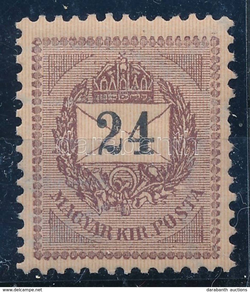 ** 1889 24kr, Kisebb Foghiba A Jobb Oldalon, Ezt Leszámítva Szép Minőség - Other & Unclassified